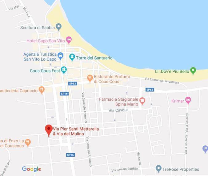 Case Colombo E Mattarella By Trerose Properties - Appartamenti Centrali Con Internet Illimitato E Posto Auto Privato Gratuito San Vito Lo Capo Exteriör bild